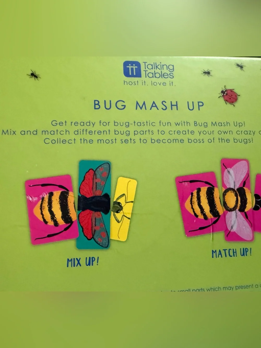 Bug Mash Up Kids Game - Brand New in Box